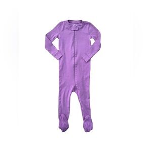 Primary Size 2 Lavender Organic Footie Pajamas Sleeper